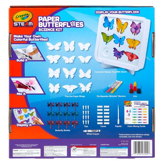 Crayola® STEAM Paper Butterflies Science Kit